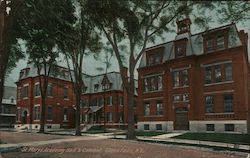 St Mary's Academy Hall & Convent Glens Falls, NY Postcard Postcard Postcard