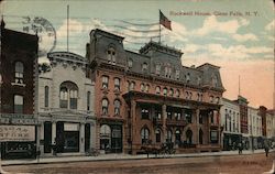 Street View of Rockwell House Glens Falls, NY Postcard Postcard Postcard