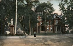 Public Library Postcard