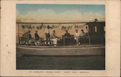 An Inverurie Fishing Party Paget West, Bermuda Postcard Postcard Postcard