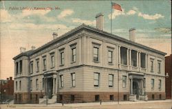 Public Library Postcard