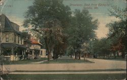 Broadway, East from Kentucky Sedalia, MO Postcard Postcard Postcard