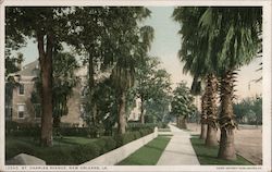 Charles Avenue View Postcard