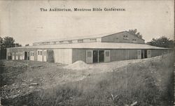 The Auditorium, Montrose Bible Conference Pennsylvania Postcard Postcard Postcard