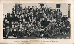 American Co-educational Mission School, 1931 Korteha, Albania Greece, Turkey, Balkan States Postcard Postcard Postcard