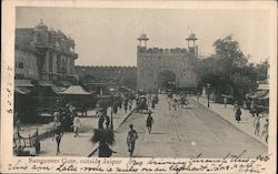 Sanganeer Gate Jaipur, India Postcard Postcard Postcard