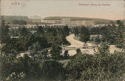 Schönbrunn , Schloss mit Gloriette Postcard