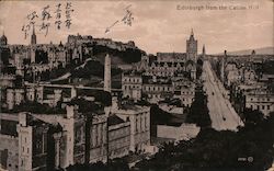 Edinburgh from the Calton Hill Postcard