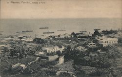 Madeira - Funchal City and Port Postcard