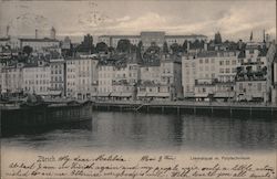 Limmatquai mit Polytechnikum Postcard