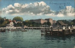 Kiel. Marine Akademie Postcard