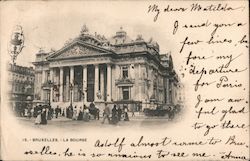 The Bourse Brussels, Belgium Postcard Postcard Postcard