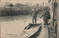 Flood of the Seine Postcard