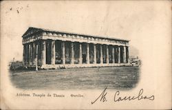 Temple de Thesee Postcard