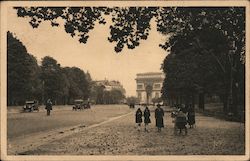 PARIS...EN FLANANT France Postcard Postcard Postcard