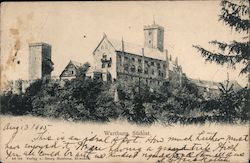 Southeast view of Wartburg Castle Postcard