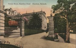 Terrace Room, Hamilton Hotel Postcard