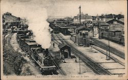 Vue Sur la Gare Postcard