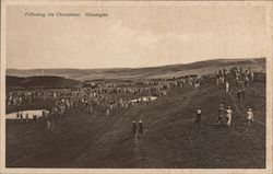 Following the Champions on the Golf Course Postcard