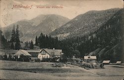 Wiesen und Waldvilla Postcard