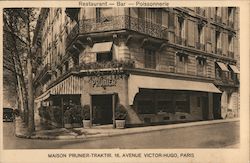 Maison Prunier-Traktir, 16 Avenue Victor-Hugo Paris, France Postcard Postcard Postcard