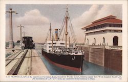 S.S. Honolulan Postcard