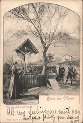 Greetings from Meran, South Tyrol Postcard