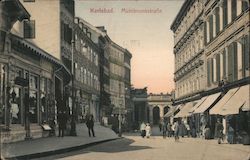 Karlsbad - Mühlbrunnstrasse Postcard