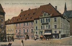 EGER - Stadthaus, ehemaliges Wohnhaus Wallensteins Germany Postcard Postcard Postcard