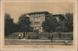 Officers' Casino Soldau, Germany Postcard Postcard Postcard