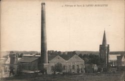 Sugar Factory in Savry-Berlette Calais, France Postcard Postcard Postcard