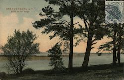 Part of Malge, Brandenburg Postcard