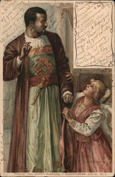 Othello and Desdemona Germany Postcard Postcard Postcard