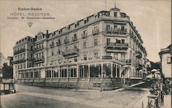 Baden-Baden - Hotel Messmer Postcard