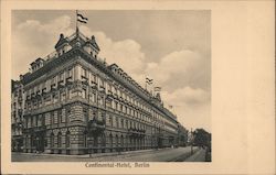 Berlin - Continental Hotel Germany Postcard Postcard Postcard