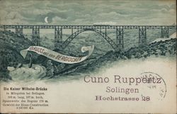 The Kaiser Wilhelm Bridge Postcard