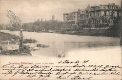 hamburg - Uhlenhorst Postcard