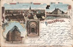 Greetings from Niederweisel Germany Postcard Postcard Postcard