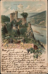 Greetings from the Rhine Postcard