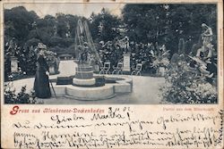 Greetings from Blankenese-Dockenhuden - Part of the Deer Park Germany Postcard Postcard Postcard