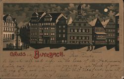 Butzbach - Marktplatz Postcard