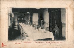 Zur Erholung Dining Room Postcard