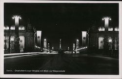 Berlin - Charlottenburger Brücke Postcard