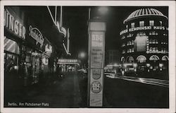 Berlin - Potsdamer Platz Germany Postcard Postcard Postcard