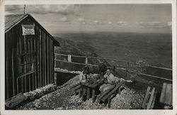 Ostlerhütte auf dem Breitenberg bei Pfronten Postcard