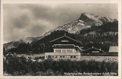 Residence of Reich Chancellor Adolf Hitler Berchtesgaden, Germany Postcard Postcard Postcard