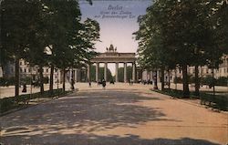 Berlin - Unter den Linden Germany Postcard Postcard Postcard