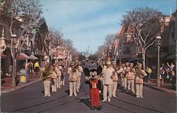 Mickey Mouse and Disneyland Band, Disneyland, THe Magic Kingdom Anaheim, CA Postcard Postcard Postcard