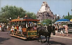 Horse Drawn Streetcar Postcard