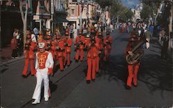 The Disneyland Band Postcard